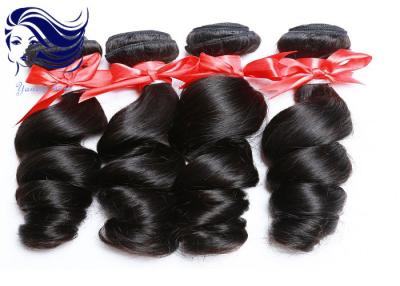 China Double Drawn Virgin Cambodian Hair Weave Loose Wave with 28 Inch for sale