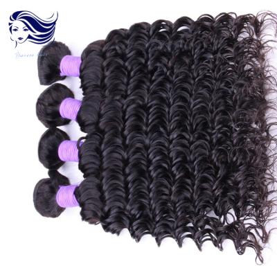 China 22 Inch Double Wefted Hair Extensions Double Drawn Kinky Curly for sale