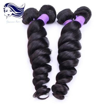 Cina 100 estensioni peruviane vergini dei capelli lunghe, raddoppiano i capelli vergini tirati in vendita