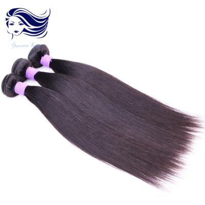 China 10 Zoll-Jungfrau-peruanische Haar-Erweiterungen, peruanische gerades Haar-Bündel zu verkaufen