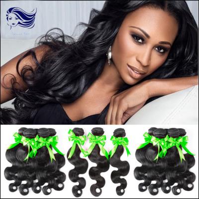 China Micro Weft Virgin Indian Hair Extensions Body Wave Hair Weave for sale