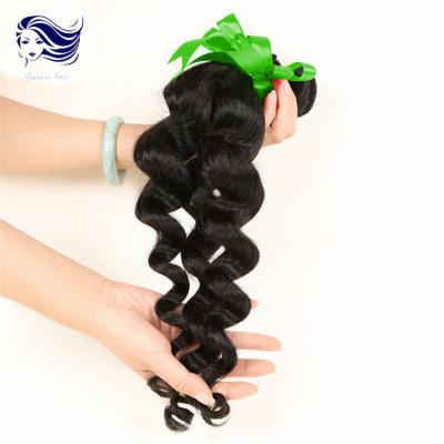 China 20 Inch Virgin Indian Hair Extensions Loose Wave Virgin Hair Smooth for sale