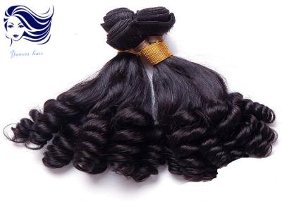 China de largo extensiones auténticas del cabello humano del pelo rizado profundo de la Virgen 14Inch en venta