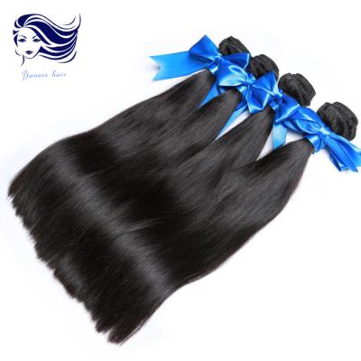 中国 まっすぐなバージンの閉鎖が付いているマレーシアの毛の束、100 つのバージンの毛延長 販売のため