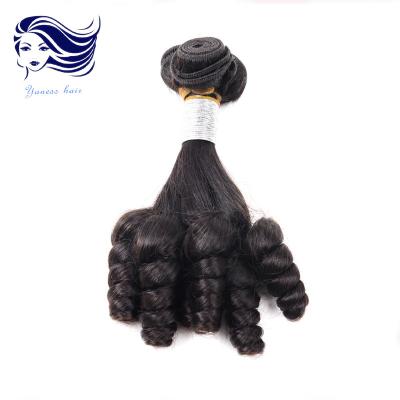 China Penteados malaios do Aunty Fumi Cabelo Curto Tecelagem do Virgin para o cabelo preto à venda