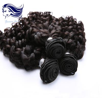 Cina Tessitura vergine nera ebano dei capelli di Aunty Funmi Hair Unprocessed Peruvian in vendita