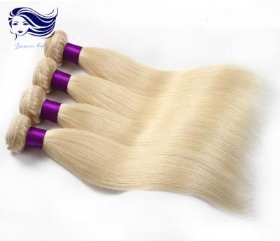 China Las extensiones rubias del cabello humano del color de Remy/colorearon extensiones del pelo de la armadura en venta