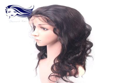 China Short Full Lace Wigs Human Hair / Virgin Hair Full Lace Wigs For White Women for sale