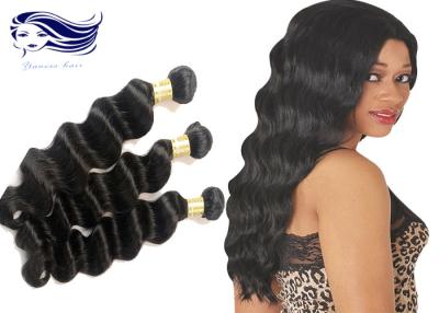 China Nerz-Jungfrau-brasilianische Haar-Erweiterungs-Körper-Wellen-rollt weiche Haar-Webart der Bündel-7A zusammen zu verkaufen
