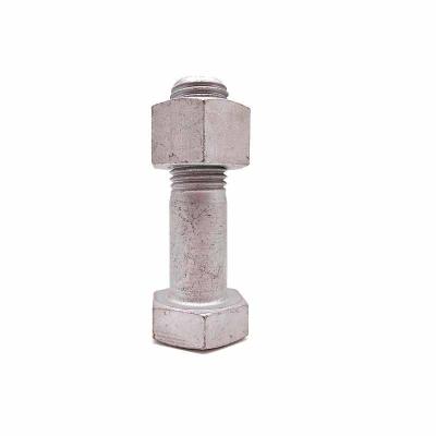 China SS201 SS303 SS304 Hot Dip Galvanized Bolts And Nuts Custom Stainless Steel Hex Head Bolts for sale