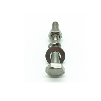 Chine ASTM A307 Heavy Stainless Steel Hex Head Bolts For Cars And Machine à vendre