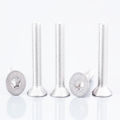 China Coarse Thread Stainless Steel Flat Socket Cap Screw Various Sizes for sale