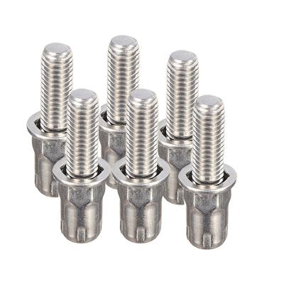 China OEM 18 8 Stainless Steel Hex Head Screw Plain Finish Coarse Thread for sale