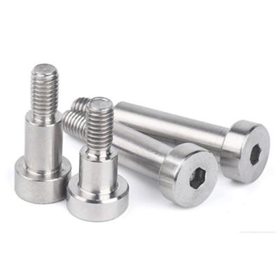 China Stainless Steel Hex Flange Shoulder Bolt Flat Head High Precision for sale