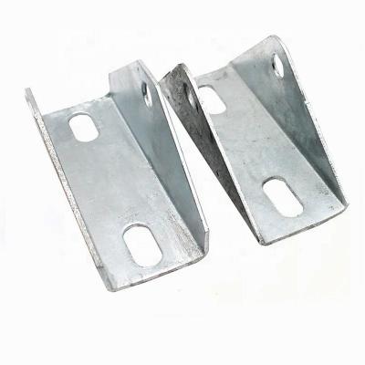 China ISO Solar Mounting Accessories Four Hole Triangle HDG Solar Panel Roof Mounting Kit for sale