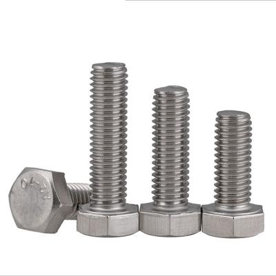 China M16 Stainless Steel Hex Head Bolts 2-150mm Length  For Industry Machine for sale
