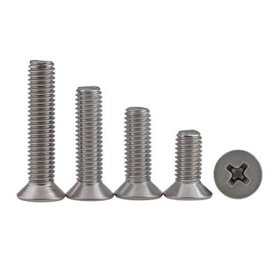 China M10 Stainless Steel Flat Head Screws ANSI ODM For Ceiling Light Fixture for sale