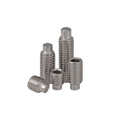 China Extended Tip Stainless Steel Set Screws M5 X 8mm Screw For Industry Machine for sale