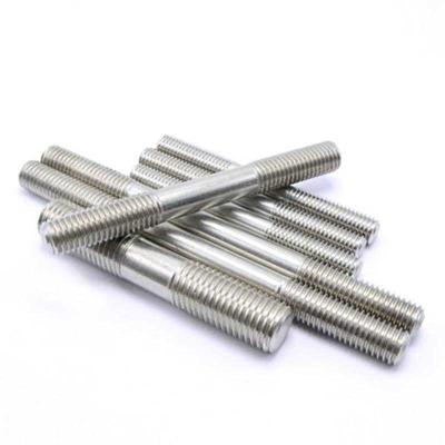 China 40-130mm 304 Stainless Steel Stud Bolt , M10 Double End Threaded Stud for sale