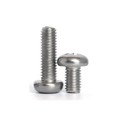 China 316 Stainless Steel Head Screws Pan Type Size M2-M8 DIN7982 JIS for sale