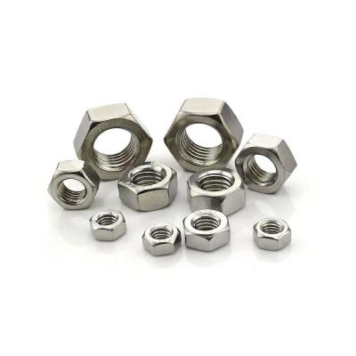 China M8-M20 201 Stainless Steel Hex Jam Nut Fine Thread Grade 6.8 for sale