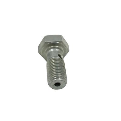 China Hex Head Stainless Steel Fastener Hollow Brake Banjo Bolts ODM M3-M28 DIN7983 for sale