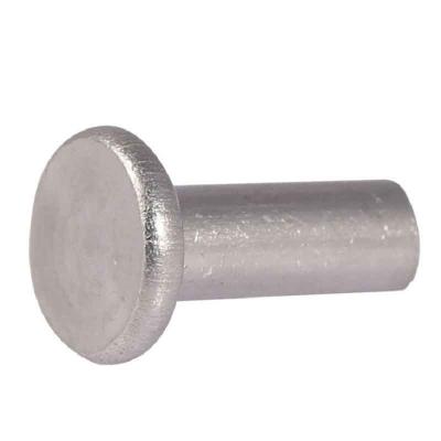 China Aluminum Stainless Steel Solid Rivets Grade 6.8 Flat Head 3-6mm ODM for sale