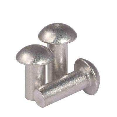 China M6 Aluminum Stainless Steel Solid Rivets Domed Head Gr6.8 ROHS For Equipment for sale