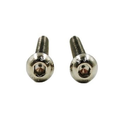 China 316 Stainless Steel Set Screws Grade 10.9 M2-M10 Button Head Socket Cap Screw for sale