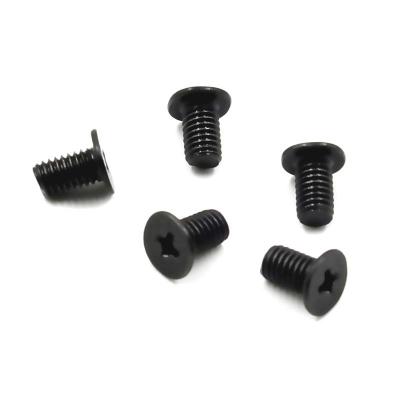 China Black Alloy Stainless Steel Torx Flat Head Screws M12 Zinc Plated Extra Slim for sale