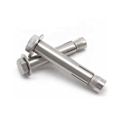China Passivation Sleeve Anchor Bolt AISI 8 M6-M12 Stainless Steel for sale