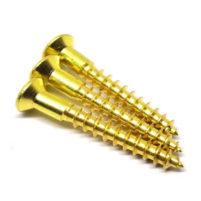 China Drywall Brass Self Tapping Screws 125mm Length Stainless Steel Machine Screws for sale