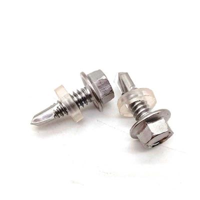 China SS304 Self Tapping Drilling Screws 150mm Length Carburized Layer for sale