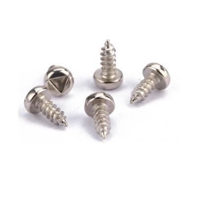 China Tamper Proof Self Tapping Metal Screws SUS410 Anti Theft Triangle ISO9001 for sale