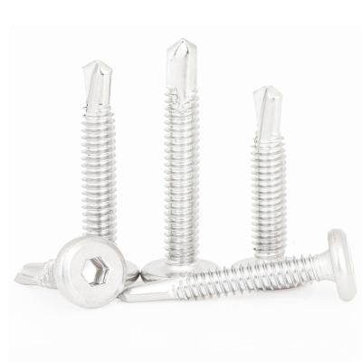 China M5.5 Stainless Steel Self Drilling Screw ANSI With Epdm Washer for sale