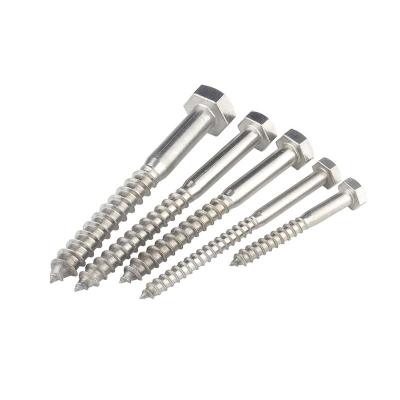 China DIN571 Self Tapping Screw ANSI ASME Stainless Steel Hexagon Head for sale