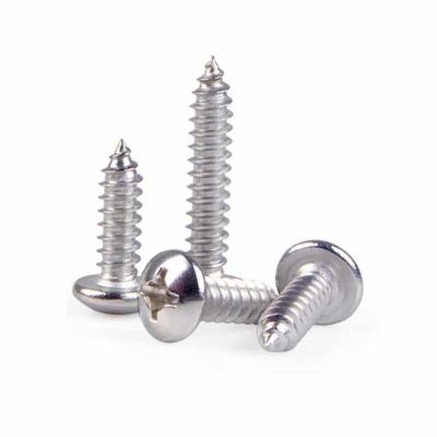 China Phillips Cross Recessed Wood Screw Pan Head Self Tapping Screw for sale