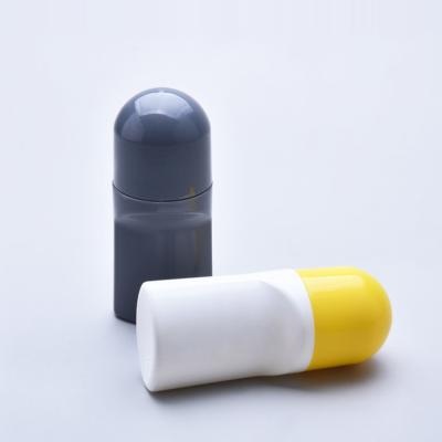 China 35.56mm Deodorant Stick Bottle Customized Plastic Roll On Bottle for sale