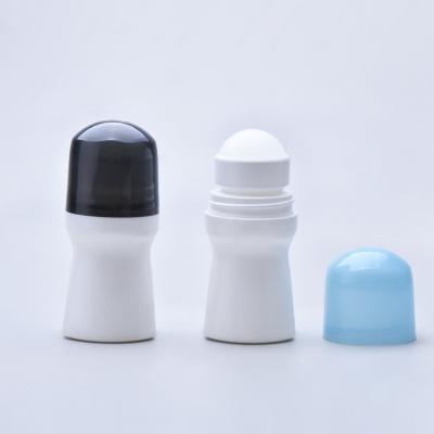 China Empty Colored Roll On Deodorant Bottles OEM Plastic Roller Bottles for sale