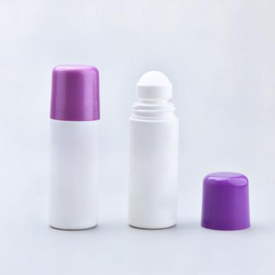 China 75ml Customizable Deodorant Roller Bottle , Plastic Roll On Bottles for sale