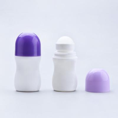 China OEM Plastic Roller Ball Bottles Roll On Small For Deodorant for sale