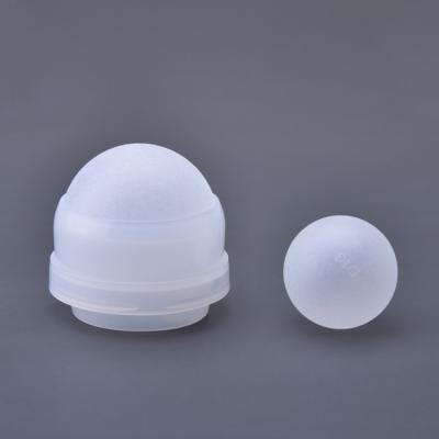 China Plastic PP Roller Ball Inserts For Deodorant Bottles 50ml 75ml Bottles for sale