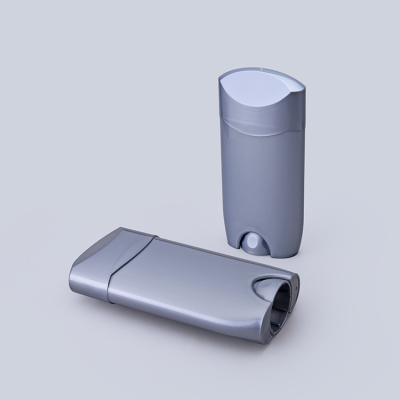中国 Round Smooth Surface Plastic Deodorant Tubes With 80g Capacity 販売のため