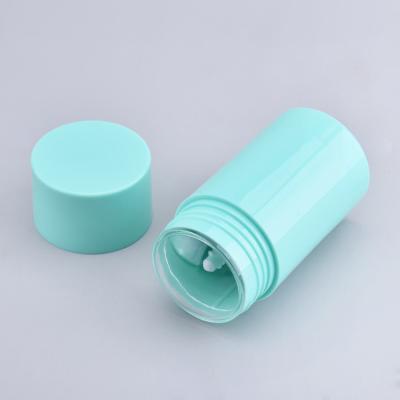 China Hot Stamping 40g Round Deodorant Tubes Portable Plastic Packaging for sale