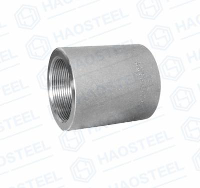 China ANSI B16.9 Forged Socket Threaded Pipe Coupling Welding Connection for sale