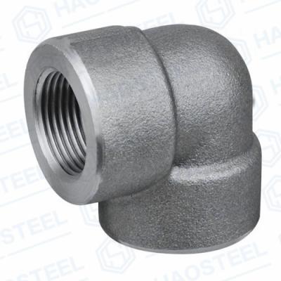 China ANSI Forged Threaded Stainless Steel Elbow DN50 ANSI B16.11 for sale
