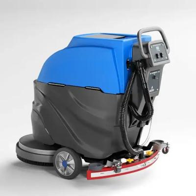 China High Efficiency Commercial Electric Walk Behind Ceramic Tile Floor Scrubber Cleaning Machine for sale