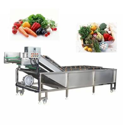 China 3000W Fruit Vegetable Washing Machine Fully Automatic Multi Functional for sale