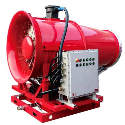China High Range Vehicle Mounted Industrial Mist Shooter Dust Removal and Disinfection Mist Cannon Machine for Coal Mine Power for sale