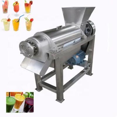 China 304 Stainless Steel Coconut Milk Screw Industrial Fruit Apple Watermelon Orange Juice Crusher Juicer Extractor Machine for sale